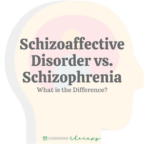 Schizophrenia vs. Schizoaffective Disorder