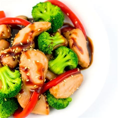 Soy-Glazed Chicken Stir-Fry Recipe | cookAIfood