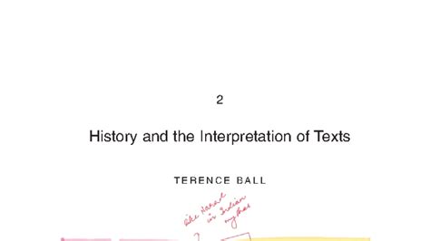 Unit 1: T. Ball (2004) - Hermeneutics and Political Theory ...