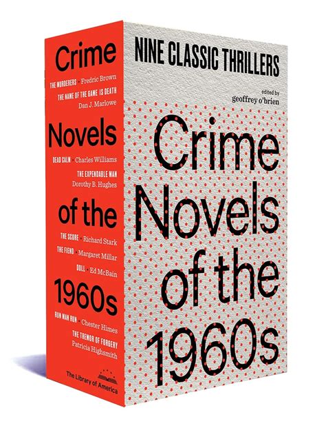 Crime Novels of the 1960s: Nine Classic Thrillers (A Library of America ...