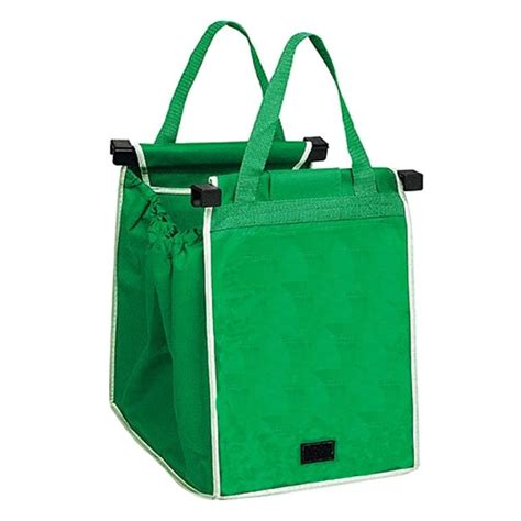 Imported 1Pc Foldable Reusable Supermaket Shopping Cart Grab Bags with ...