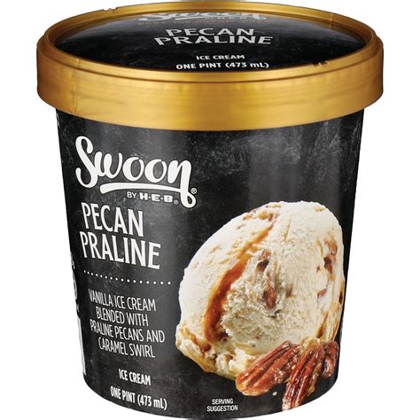 Swoon by H-E-B Pecan Praline Ice Cream - Shop Ice cream at H-E-B