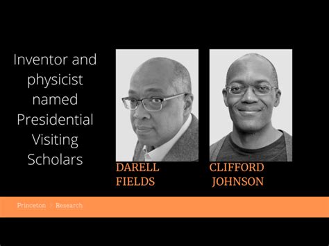 Designer and inventor Darell Fields and physicist Clifford Johnson ...