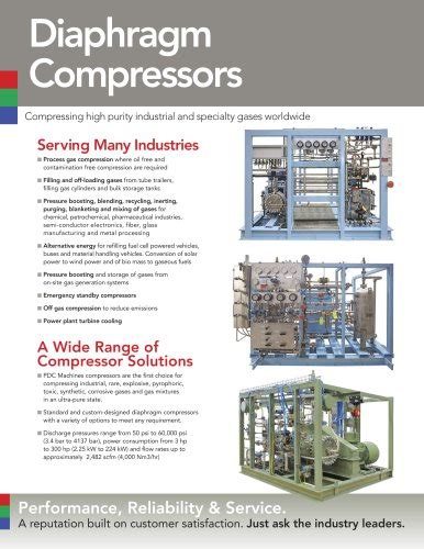 pdc compressor - Pdc Machines, Inc. - PDF Catalogs | Technical ...