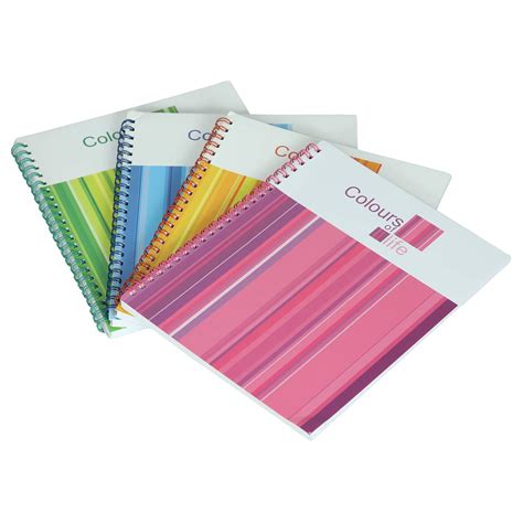 Mahavir Colours of Life – Spiral Bound Writing Pads – Large (No.7) Size ...