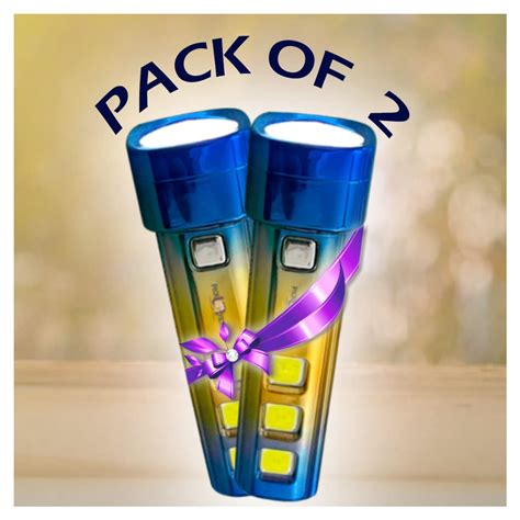 Pick Ur Needs 5 in 1 Bright LED 25W Torch Light Portable Home Emergency ...