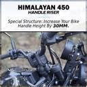 BRXR Himalayan 450 Bike Handlebar Riser | Handle Height Raiser For ...