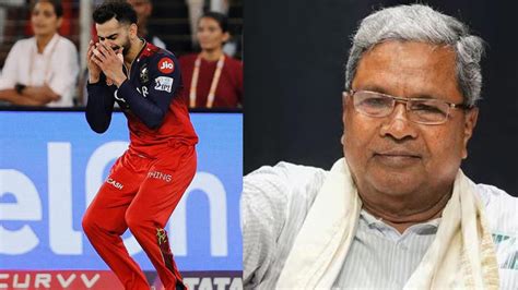 'Kohli's 18 Years Of Dedication...': Karnataka CM Siddaramaiah ...