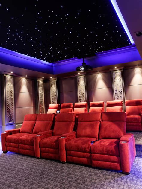 Home Theater Design Tips - Ideas for Home Theater Design | Decorating ...