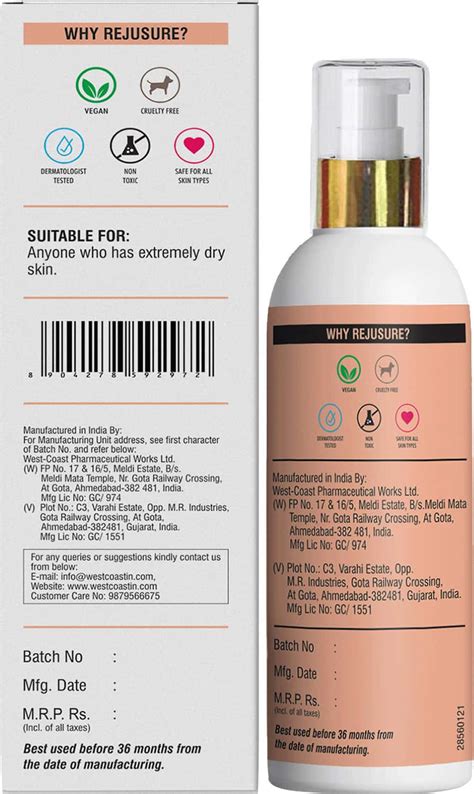 Buy REJUSURE CERAMIDE 2 + HYALURONIC ACID 1 POWERFUL FACE MOISTURIZER ...