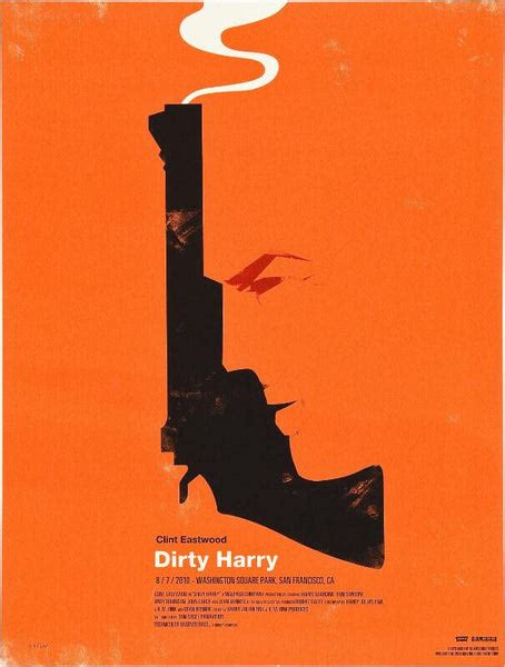 Cult Movie Poster Art - Clint Eastwood Dirty Harry - Tallenge Hollywood ...