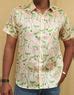 Pastel Kalamkari Tussar Silk Pichwai Shirt