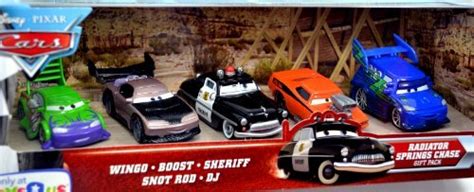 MATTEL Disney-PIXAR CARS "RADIATOR SPRINGS CHASE GIFT PACK only at ...