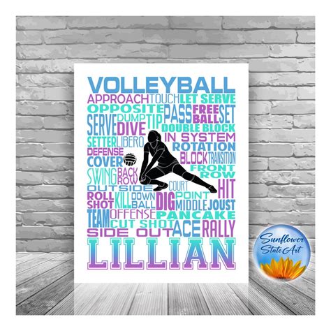 Volleyball Poster Ideas