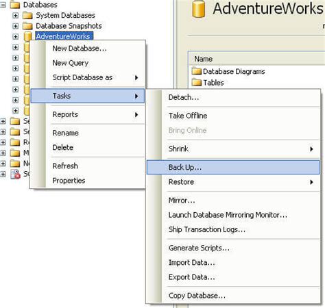 Image result for MS SQL SSMS Backup to Local Drive