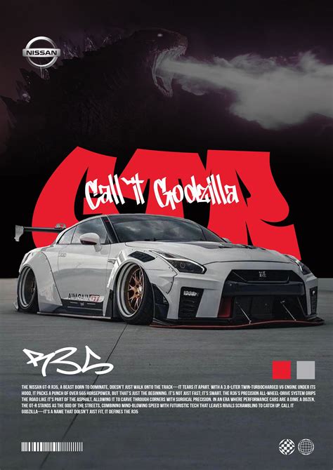 NISSAN GT-R R35 POSTER – Inkyprinty.in