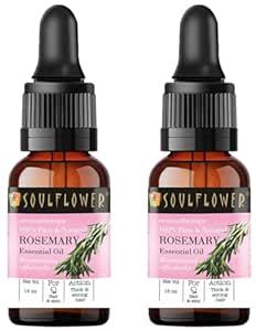 Buy Soulflower Rosemary Essential Oil for Hair Growth, Hair Fall ...