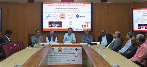 IIT Madras, IIT Kanpur and SAMEER license great 5G Tech