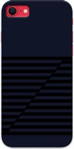 CustomEra Back Cover for Apple iPhone SE 2020 (Classic Stripes Cut ...
