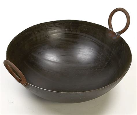Pure Iron Deep Kadai / Karahi – Heavy-Duty Commercial Cookware | JS ...