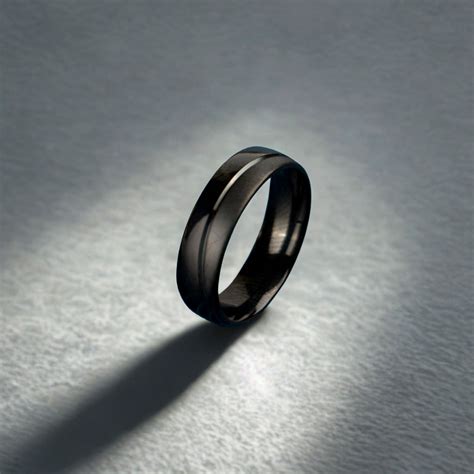 Dual Finish Band Ring - Mesmerize India
