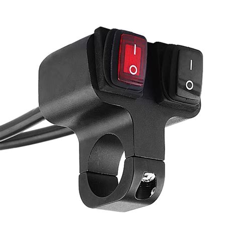 12V 16A Motorcycle Handlebar Switch Motorbike Dual Switch Headlight ...