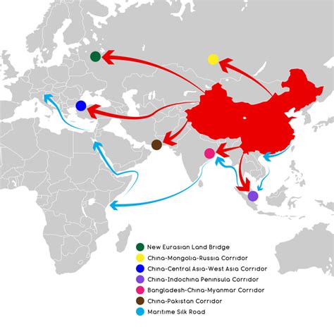 Belt And Road Initiative Countries Map at Barry Heideman blog