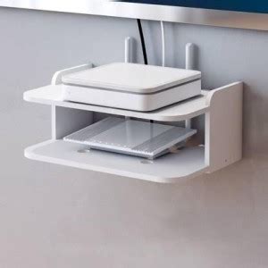 Filox TV Set-Top Box Rack Router Storage Organizer Living Room ...