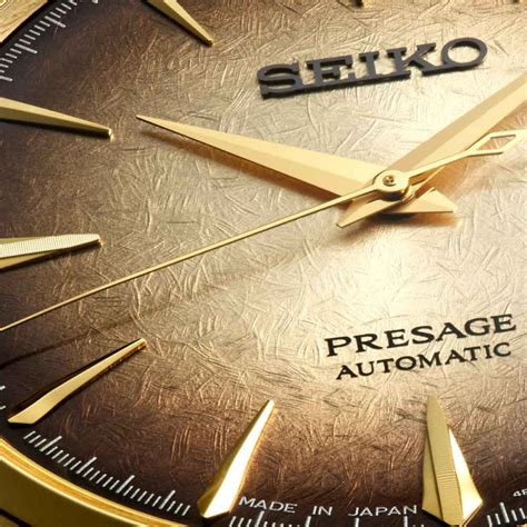 Seiko Gold Presage Automatic Watch - SRPK48J1 – KRISHNA WATCH COMPANY