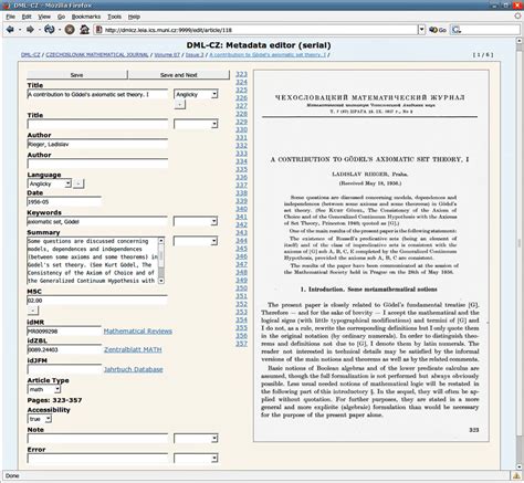 Metadata Editor 的图像结果