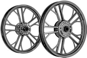 KINGWAY HR2G 276593 Front, Rear Alloy Cast Iron Royal Enfield Electra ...