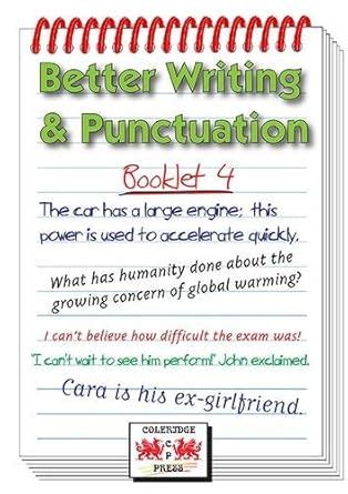 Better Writing and Punctuation: Booklet 4 : Marsh, Janet, McDonald ...