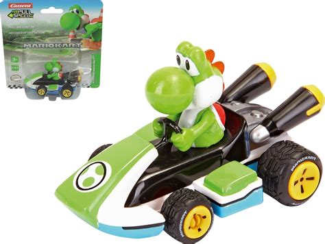 Carrera Pull & Speed 15818406 - Vehículo Oficial de Juguete de Mario Kart para niños a Partir de ...