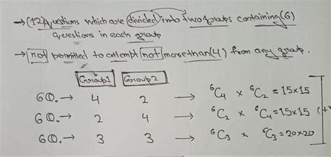 A candidate is required to answer 6 out of 12 questions which are ...