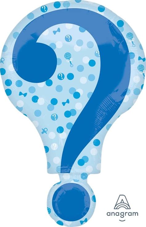 Wanna Party Gender Reveal Question Mark Balloon 28" P35