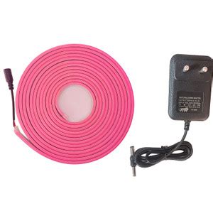 Vincentvolt 600 LEDs 5 m Pink Steady Strip Rice Lights Price in India ...