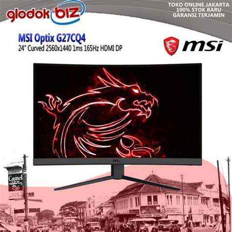 Jual LED MSI 27" Optix G27CQ4 2560x1440 1ms 165Hz HDMI DP Curved ...