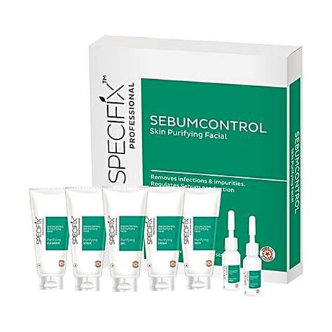 Buy VLCC Specifix Professional Sebum Control Skin Purifying Facial Kit ...