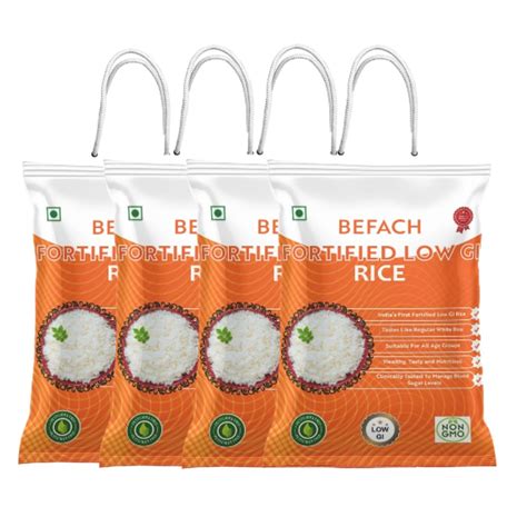 Befach Fortified Low GI Rice | Certified by National Institute of ...