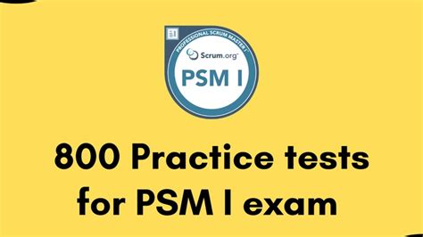 PSM I certification - 800 questions 2024 | RoyalBosS