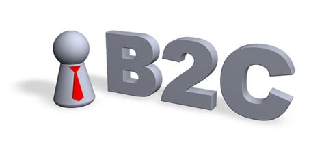 商业到消费者b2c概念与图标插画图片素材_ID:421084966-Veer图库