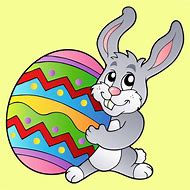 Image result for Adorable Easter Bunny Cartoon