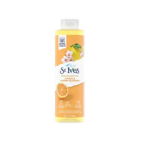 ST.IVES Citrus and Cherry Blossom Soothing Body Wash (650 ml) – Fetch N Buy