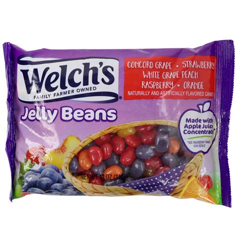 Welch's Variety Assorted Real Fruit Flavor Jelly Beans - Walmart.com