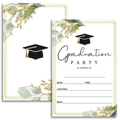 Image result for Examples of Graduation Invitation Cards