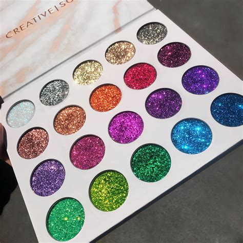 LUSTER Pressed Glitter Palette | Glitter eyeshadow palette, Eyeshadow ...