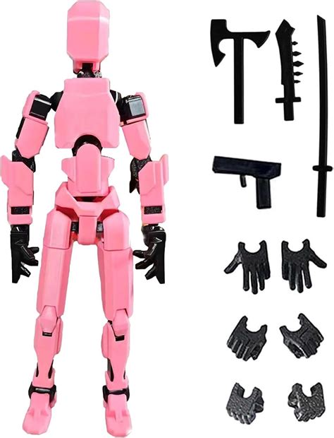 Buy Titan Action Figure Set, 3D Printed, Multi-Jointed, T13 Lucky 13 ...