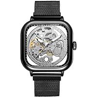 Buy FORSINING Men's Skeleton Mechanical Analog Watch Reloj Automatic ...