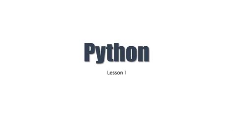 Python Lesson 1 的图像结果