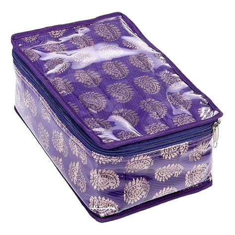 Kuber Industries PVC Laminated Jewellery Organizer|Carry Print Travel ...